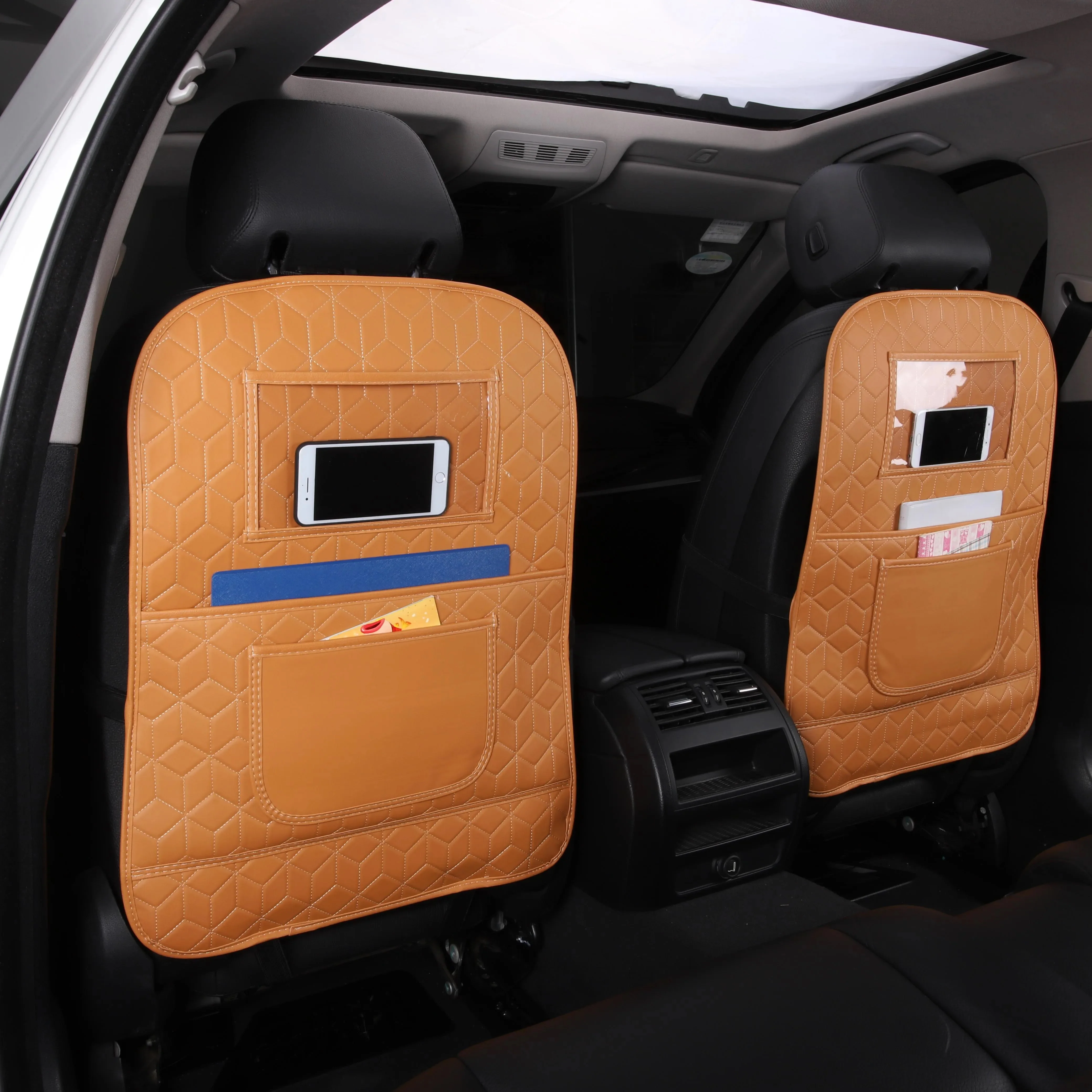 

Anti-kick cushion rear car seat car interior protective sticker car seat rear seat car children's seat back protection cushion