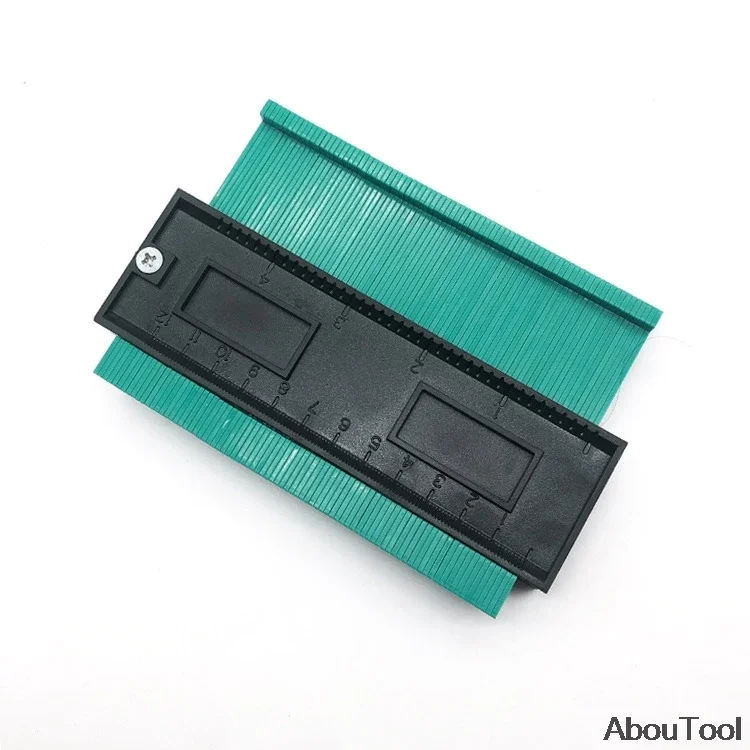 5inch Contour Gauge Plastic Profile Copy Contour Gauges Standard Wood Marking Tool Tiling Laminate Tiles Profile Measuring Tools