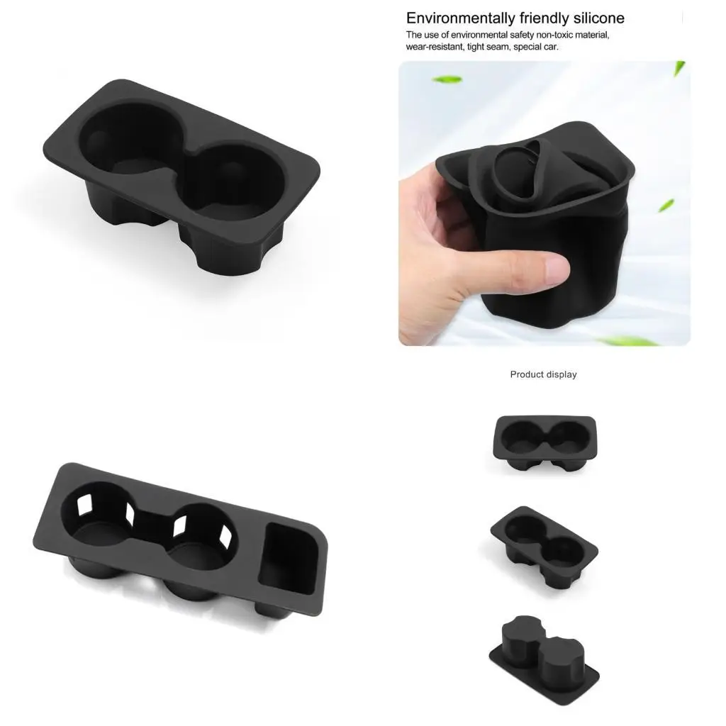 

31BC Elastic Waterproof Drink Holder Insert Silicone Car Cup Insert Tray Replacement