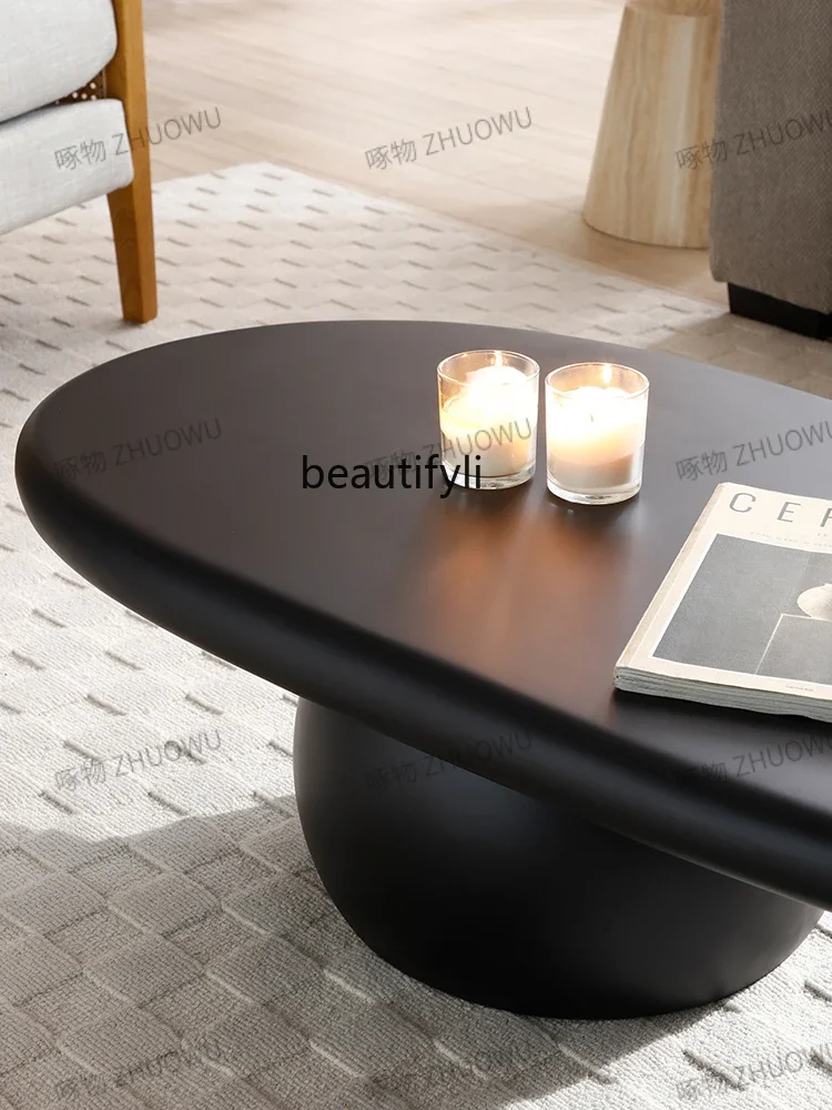 zzPost-Modern Style Irregular Tea Table Special-Shaped Tea Table Middle-Ancient Living Room B & B Art