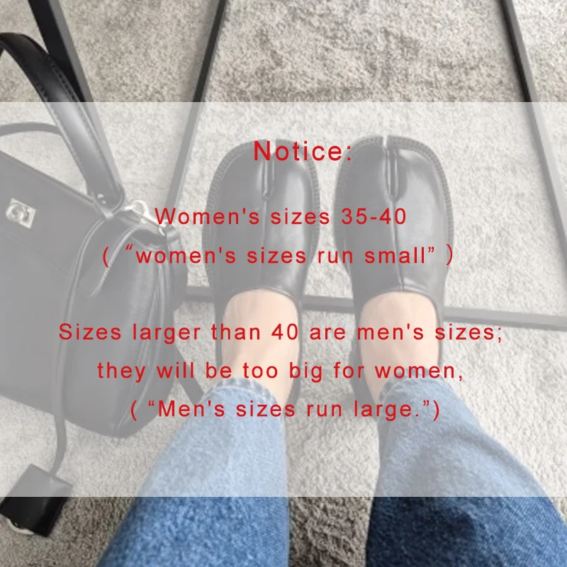 2025 Chunky Platform Tabi Loafers Women Luxury Designer Split Toe 35-45 Unisex Concise Fashion Flat Slip-on Pig Trotter Shoes image 6