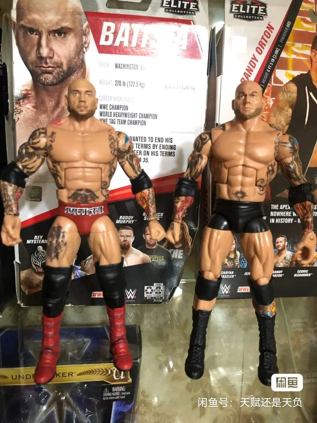 6-7 INCH wwe wrestler Figure dolls BATISTA  for  TRX6 JKMAX MN78 lc76  Car Land Cruiser TRX4 AXIAL SCX10 Killerbody Gladiatus