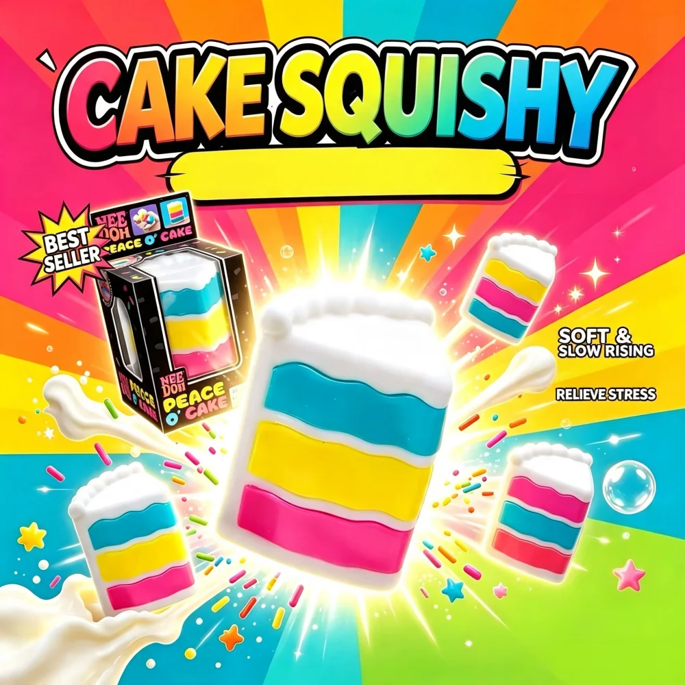 Neuer Nee Doh Nice Cube - Quetschspielzeug - Sensorisches Squeeze-Spielzeug