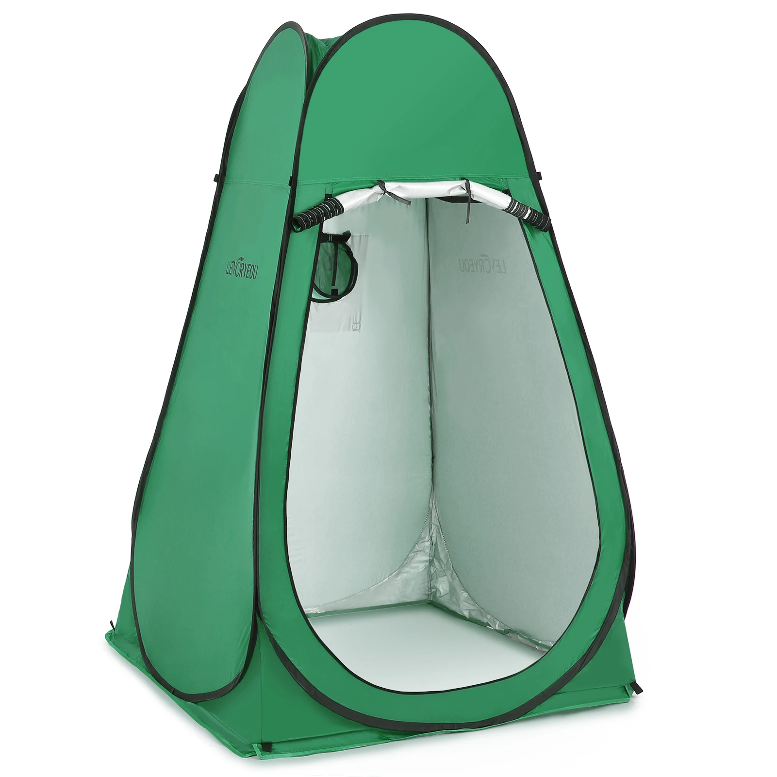 Pop Up Privacy Shelter Tent Portable Outdoor Camping Beach Instant Shower Toilet Changing Tent Sun Rain Shelter with Window