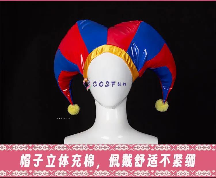 The Amazing Digital Circus Pomni Cosplay Costume Sexy Lovely Uniform Halloween Party Role Play Outfit Women COSFun view 6