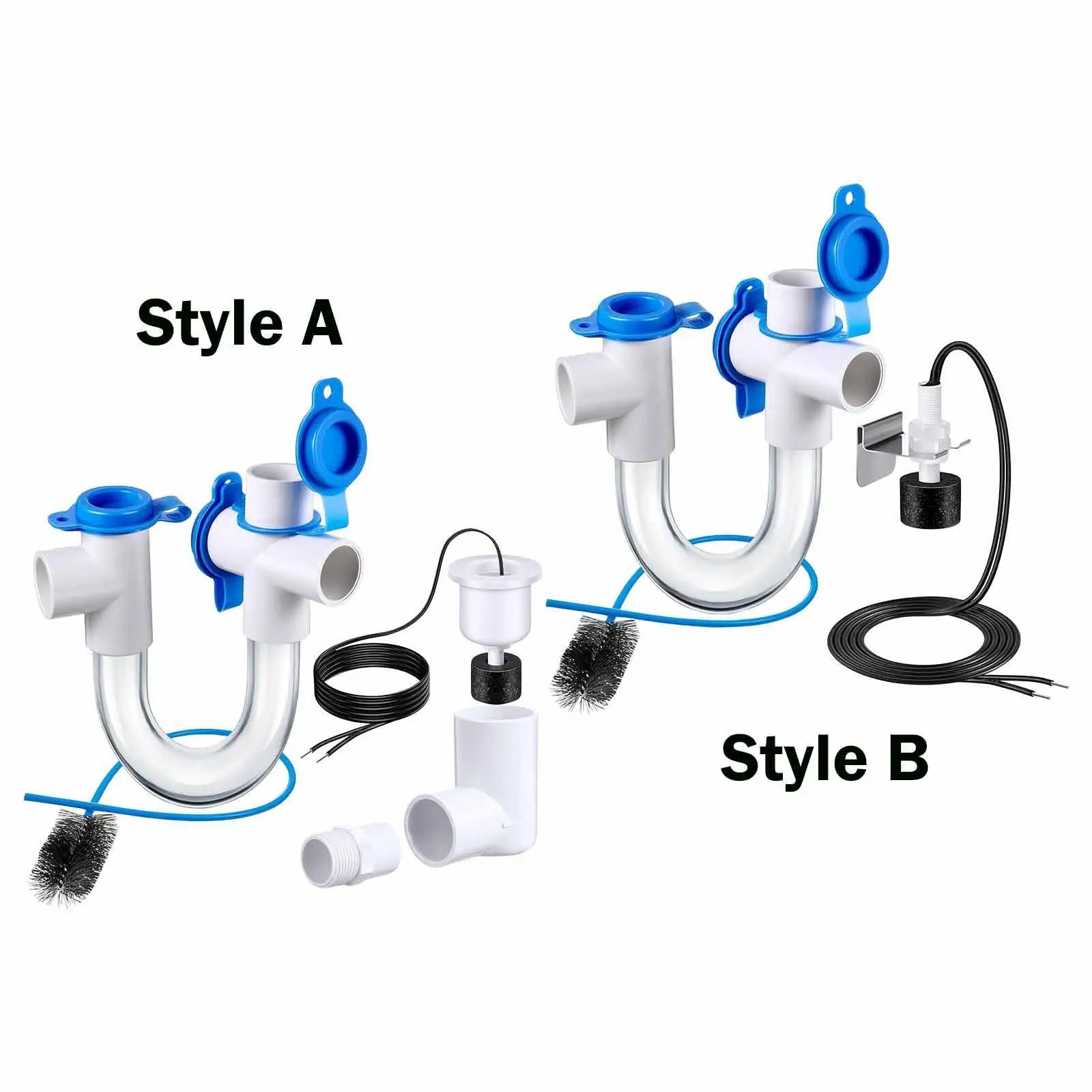 Piège à condensats avec brosse de nettoyage pour drain efficacement le dortoir à condensats