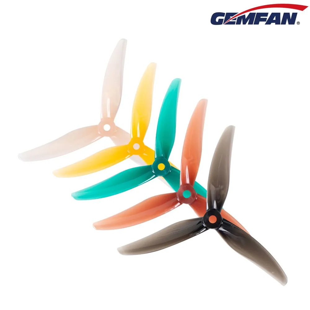 4 Pcs/2 Pairs Gemfan Freestyle 3S 3 Blade Propellers F3 F3S Freestyle 3 5133 5.1x3x3 PC Props For FPV Freestyle RC Drone