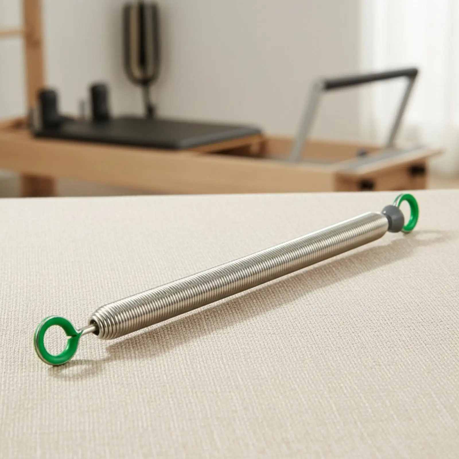 Pilates Reformer Springs Carbon Steel Polished Coil for Core Stability and Full Body Workout