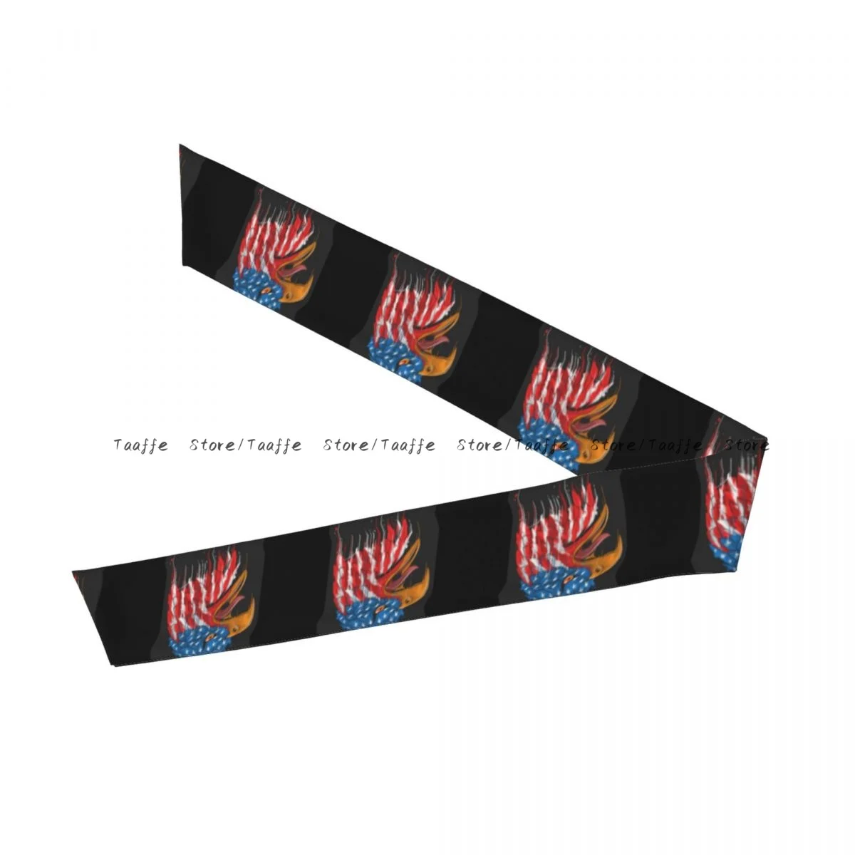 Sweatband Bandanas Eagle USA Flag Hairband Head Tie Sports Headband Hair Accessories