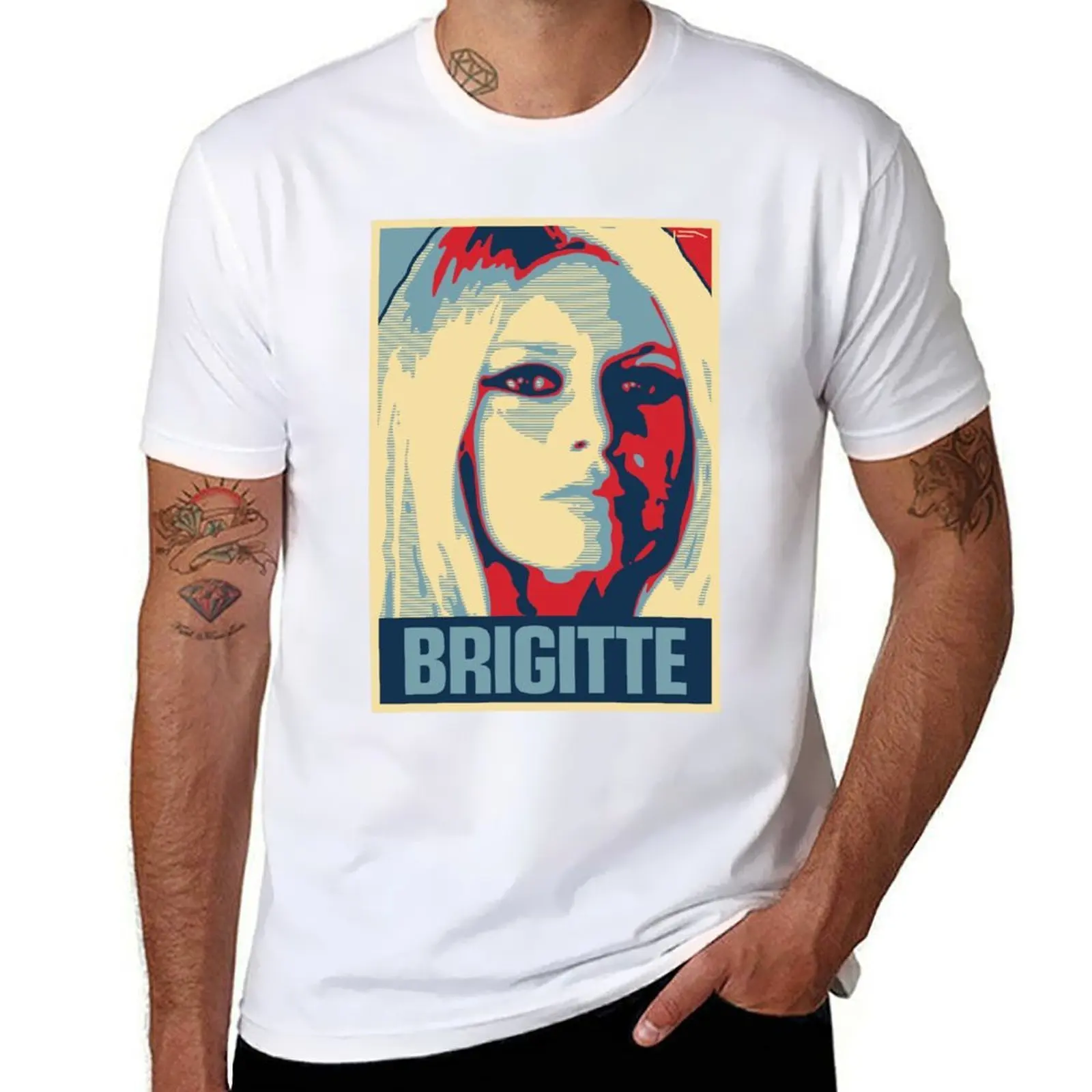 

Brigitte T-Shirt cotton t shirt man t shirt man casual T-Shirt