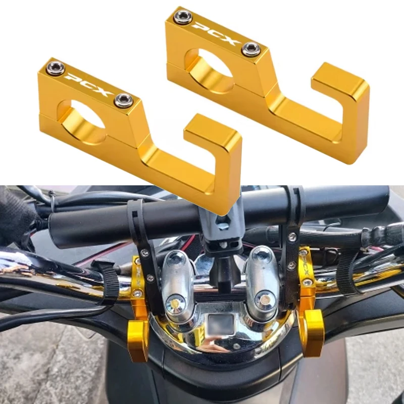 22mm Motorcycle Helmet Hook Luggage Bag Hook Holder Hanger hooks For Honda PCX125 PCX150 PCX160 PCX 160 PCX 150 PCX125