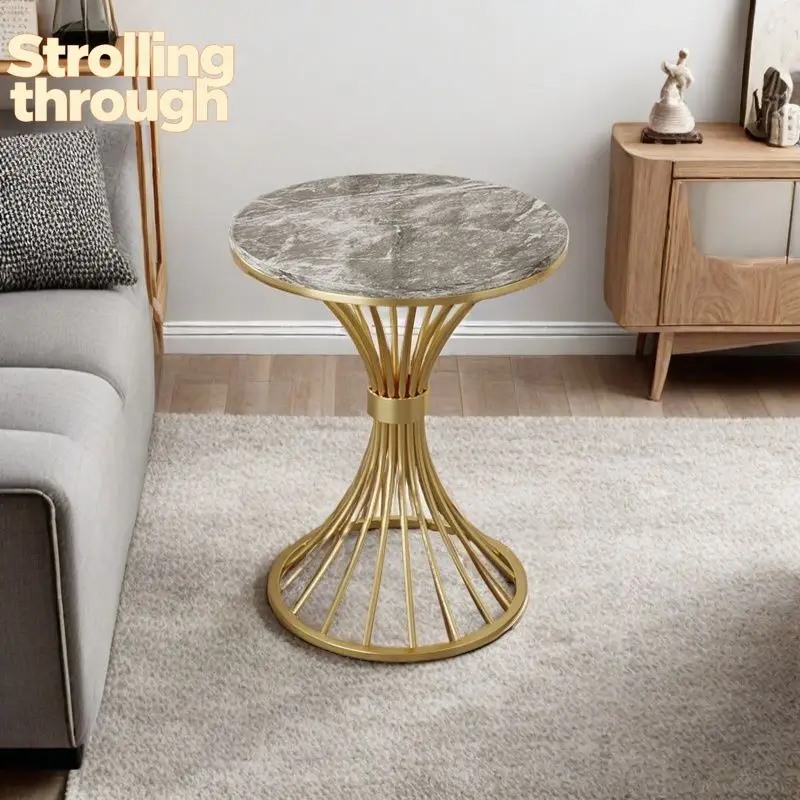 

Свадебный декор, украшение для торта, десертный уголок, мраморный приставной столик, приставной столик к дивану в гостиной, маленький кофейный столик на балконе, кофейный столик