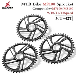 12S tarcze łańcuchowe do SHIMANO FC-M9100 FC-M8100 FC-M7100 32T 34T 36T 38T 40T 42T korba do montażu bezpośredniego koła rowerowe MTB