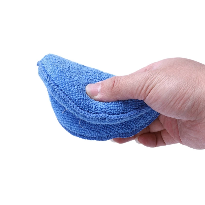 Éponges en mousse Microfibre 9 X, tampons applicateurs de cire pour le nettoyage de la maison et de la voiture