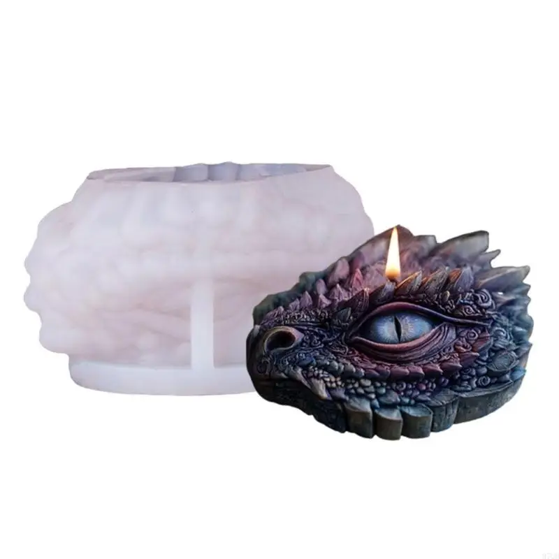 

97QD Reusable Silicone Dragon Eye Mould For Home Resin Art Soap Creation
