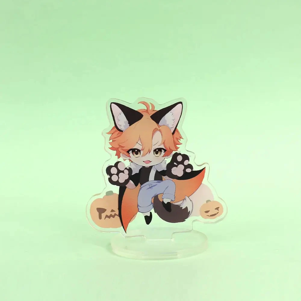 Personalized Anime Character Cartoon Acrylic Stand Custom Transparent Printing Souvenir Birthday Gift Pet Cat Dog Keychain