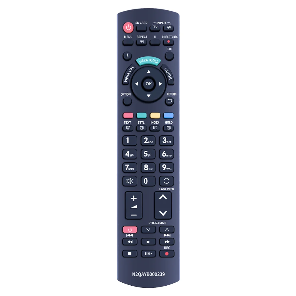 Replacement N2QAYB000239 Remote Control Compatible with Panasonic TV N2QAYB000222 N2QAYB000238 EUR7651030A