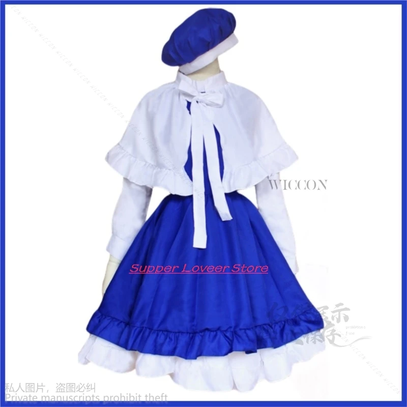 Anime Cardcaptor Sakura Card Captor Tomoyo Cosplay Costume Singer Dress Cloak Wig Woman Kawaii Carnival Masquerade Lolita Suit