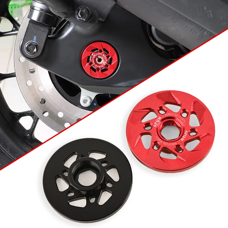 For Honda Forza350 NSS350 NSS-350 Forza/350 Motorcycle Aluminum Rear Axle Decorative Ring Rear Axle Metal Cover Rotating Cover