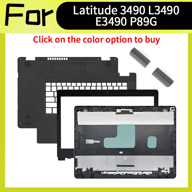 

Black Laptop Accessorie For Latitude 3490 E3490 L3490 P89G Replacement Housing Case