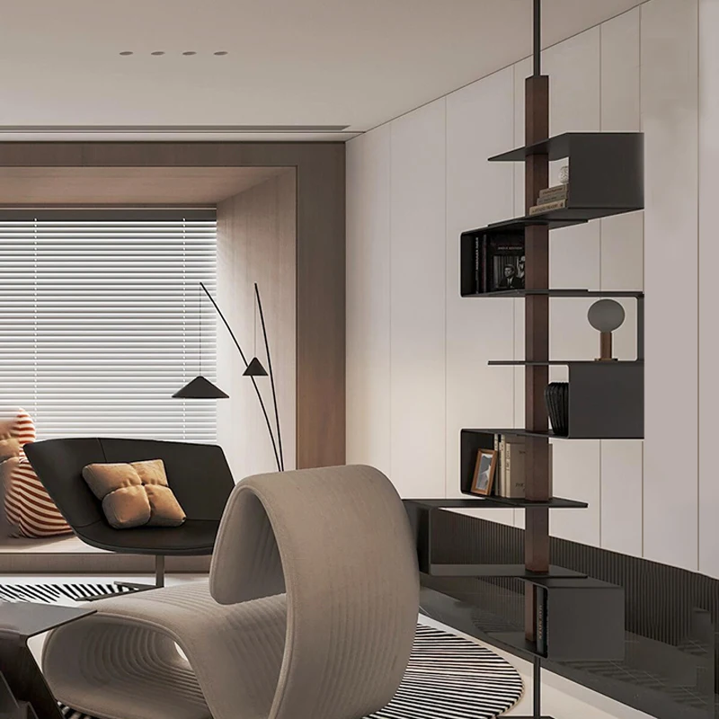 رفوف المجلات المعدنية خزائن غرفة المعيشة وحدة التحكم بار Curio الرف خزائن غرفة المعيشة الزاوية الشمال فيترينا الأثاث العصري