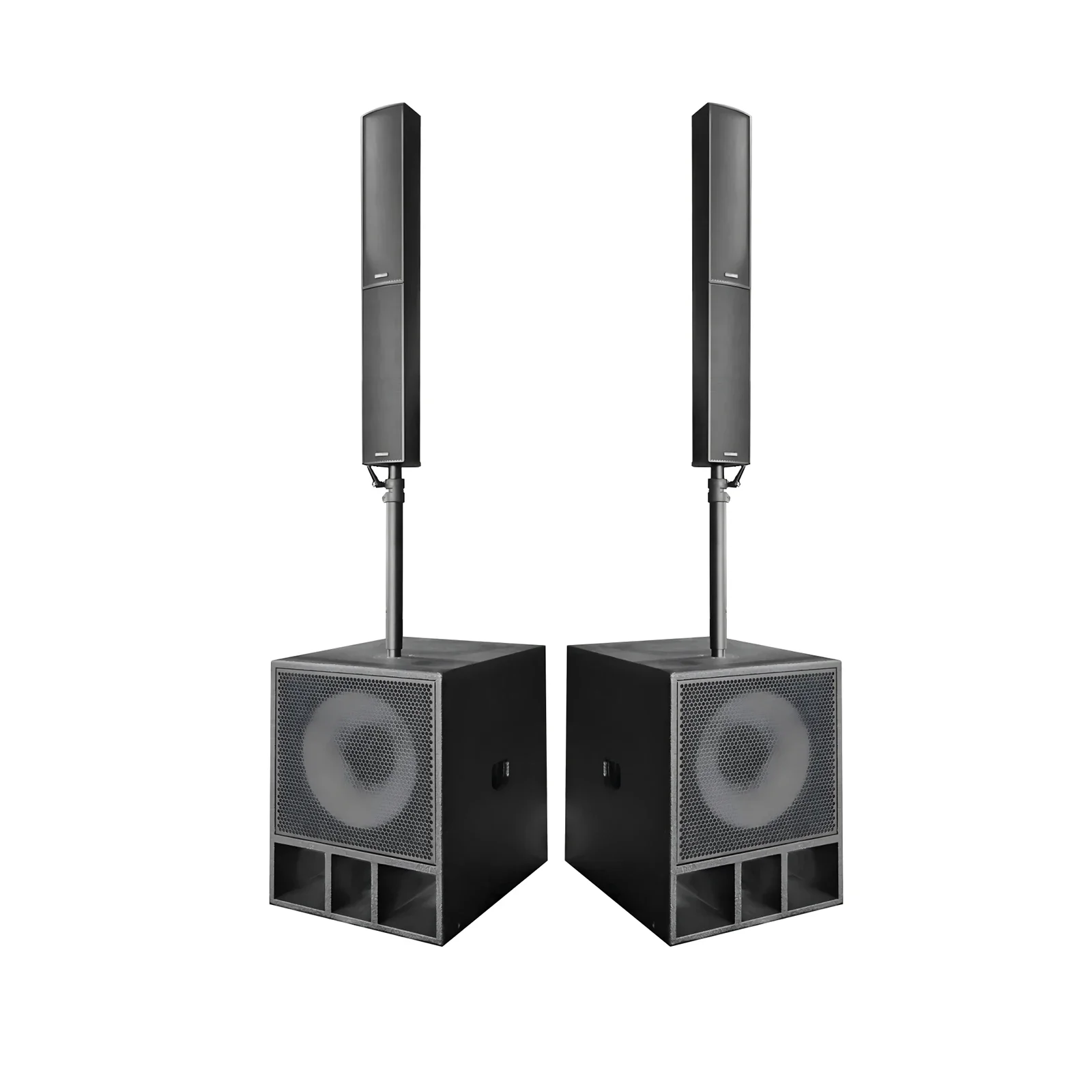HC15SUB/HC445 New - Style High - Power Speaker Column: Line Array Speaker For Venues With Over 500 People
