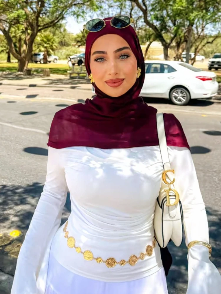New Double Stitch Modal Hijab Scarf Hijabs for Woman Head Wrap for Women Turban Femme Muslim Fashion Islamic Clothing Niqab