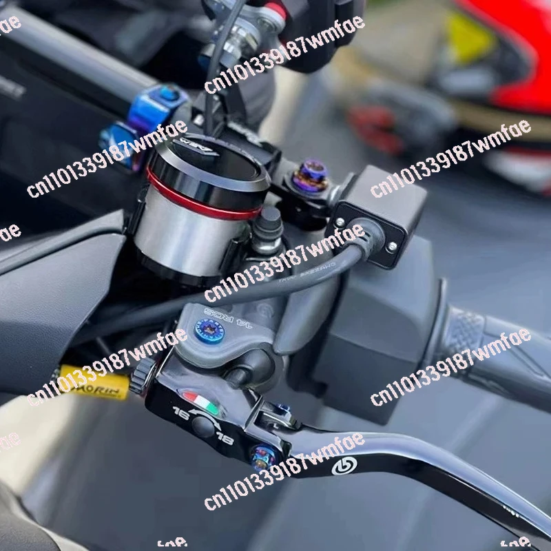 Alloy for  RCS/CC Direct Push Pump Brake Aem Oil Pot Oil Cup Integrated Titanium