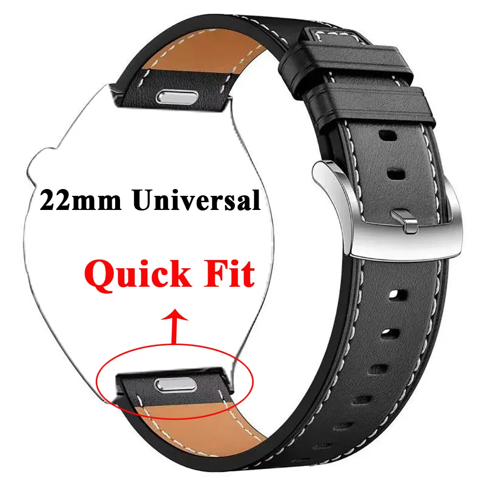22mm Kunstlederarmband für Garmin Forerunner 570 47mm 970 965 265 255 Armband Armband Gürtel Armband für Venu 3 2 Band