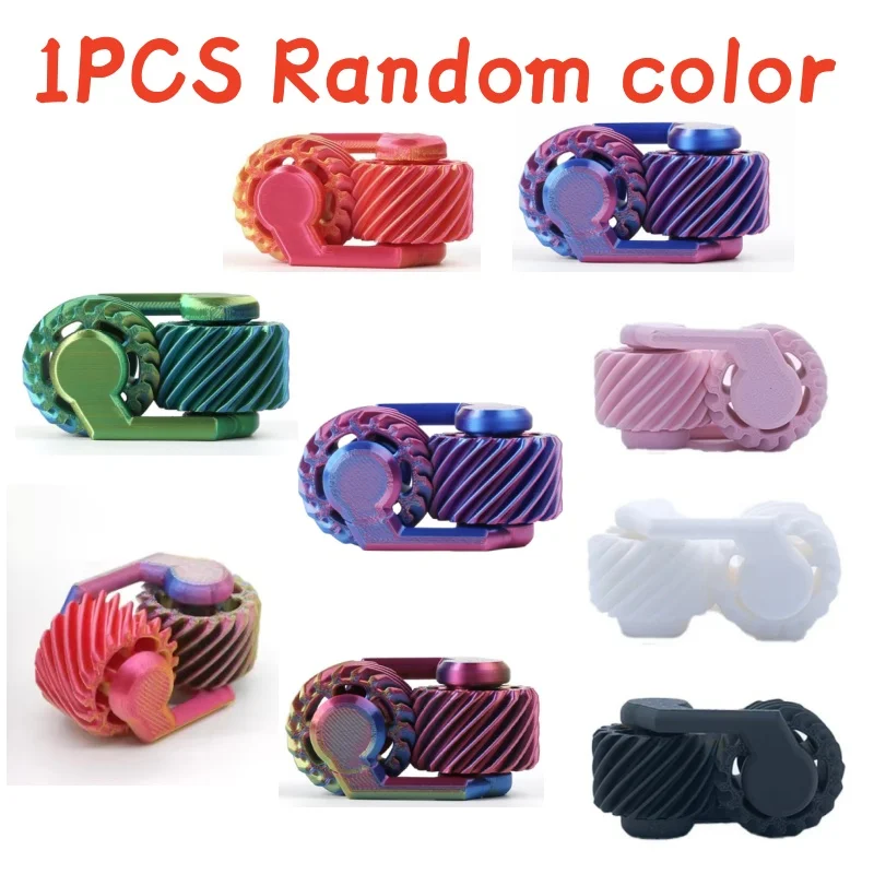 3D-Gedruckter Fidget Spinner Fingerspitzen-Gyroskop Mini-Gyroskop Stressabbau Entspannungsspielzeug Geschenk für Erwachsene Jugendliche Kinder Party-Mitbringsel