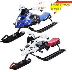 Motocicleta snowboard para adultos e crianças, equipamento de esqui, mais novo carro suprimentos, snowboard veículo, novo