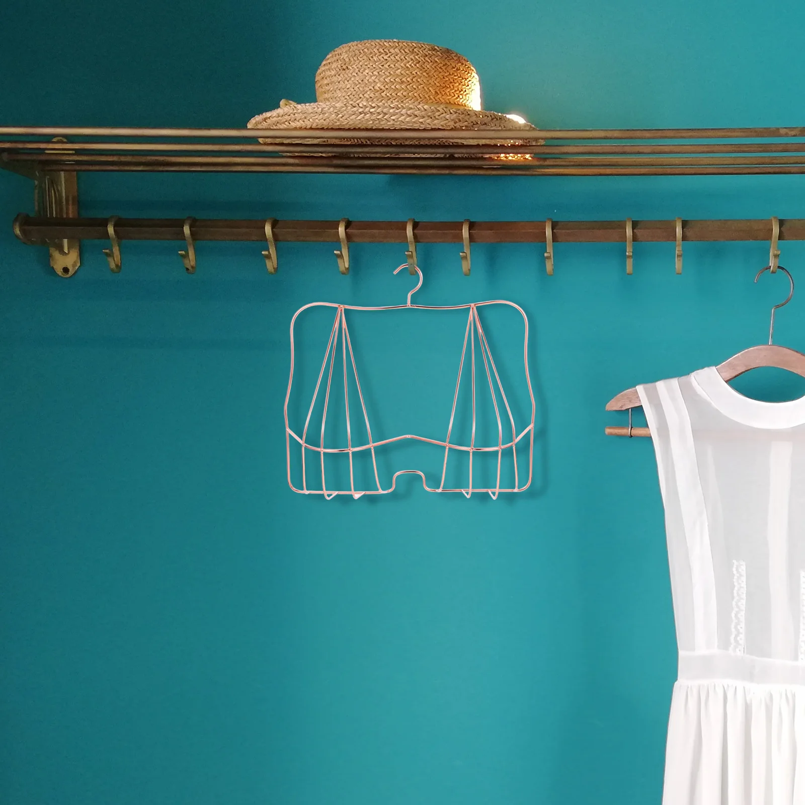 

Underwear Rack Bra Display Stand Hanger for Retail Store Hanging Mannequin Iron Miss Fixture