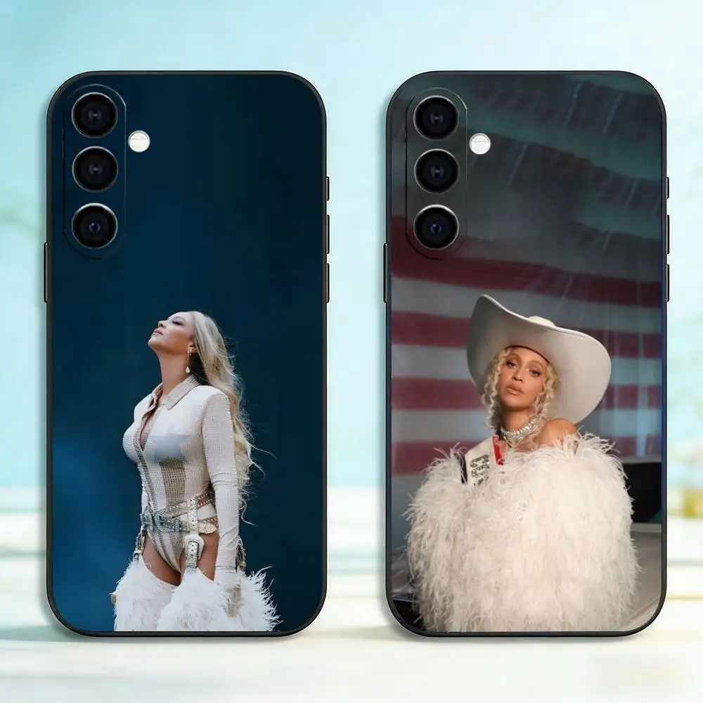 Beyoncé Phone Case For Samsung Galaxy A73,A72,A71,A70,A53,A52,A51,Others Soft Black Cover