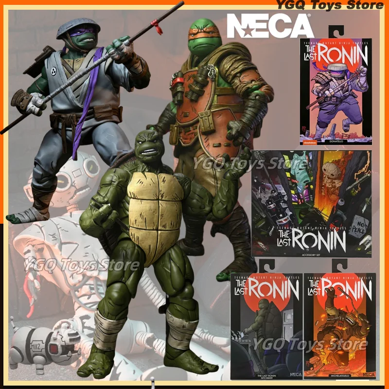 NEW Neca Tmnt The Last Ronin Action Figures Raphael Leonardo Michelangelo (Battle Damaged ) Figures Model Collection Gifts Toy