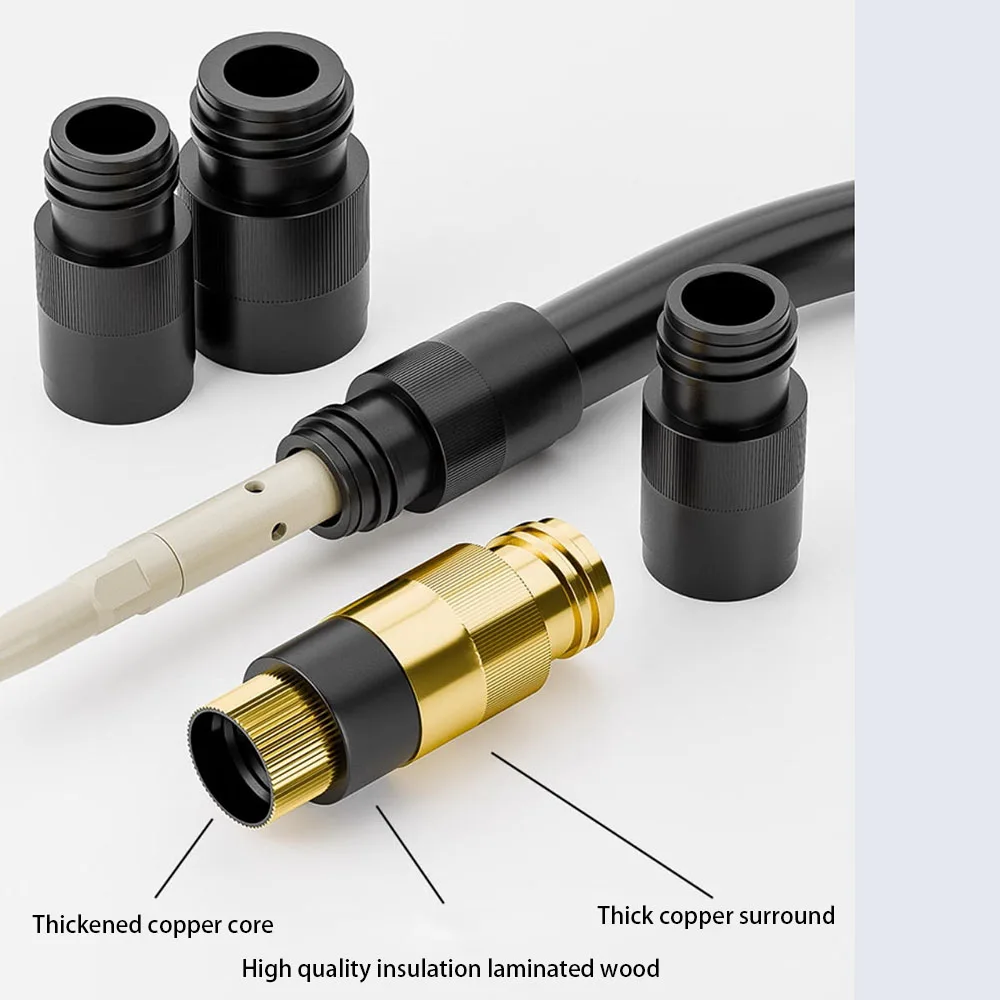 Coating Two Protection Welding Gas Shielded Welding Purple Copper Conductive Nozzle Insulation Sleeve Connecting Rod Conductive