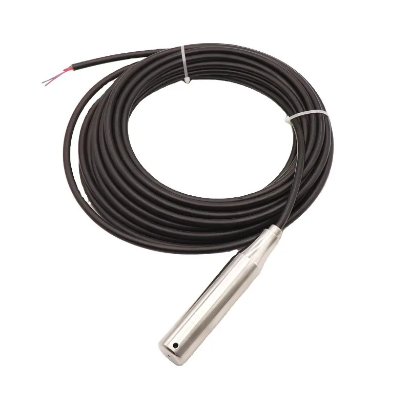 Stainless steel 4-20ma 0.5-4 submersible level sensor for tank rivers and lakes