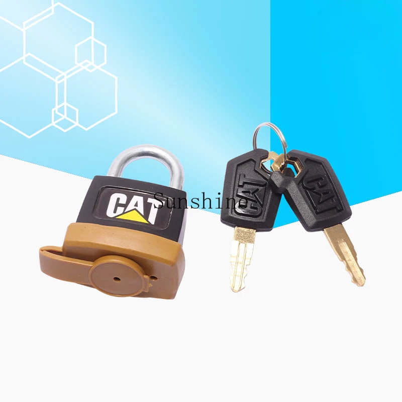 Applicable to 320D/C/323/325C/336/345/349 Excavator Parts GC Diesel Cover Padlock