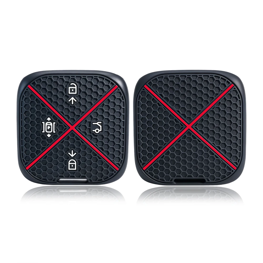 2026 New Style Silicone Car Remote Key Case Cover Shell for Zeekr 001 7X 007 007GT 009 MIX Car Interior Decor Accessories