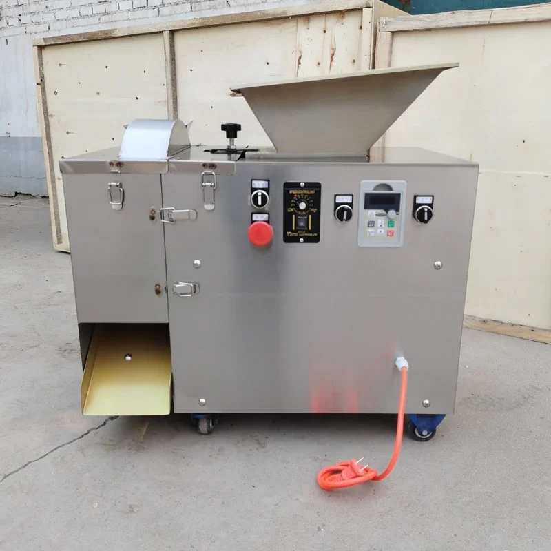 بكرة صنع كرات تقطيع الخبز والبيتزا عالية الكفاءة وآلة تقطيع العجين الأوتوماتيكية