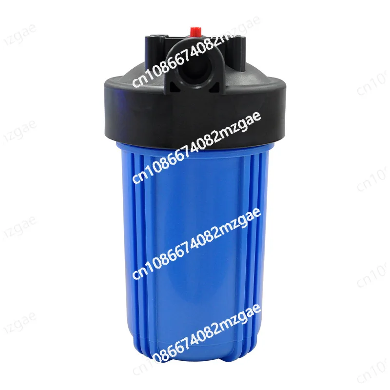 

10-дюймовый большой фильтр для жира, медная бутылка с зубчатым ртом, передний фильтр для всего дома, утолщенные аксессуары для очистителя воды, синяя бутылка