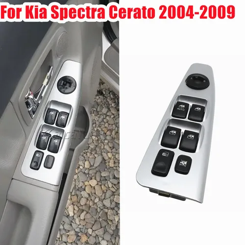 Imagen 2 del producto Interruptor de Control principal para coche, elevador de cristal de puerta delantera izquierda, alta calidad, para KIA Cerato 93570-2F200, 93570-2F200