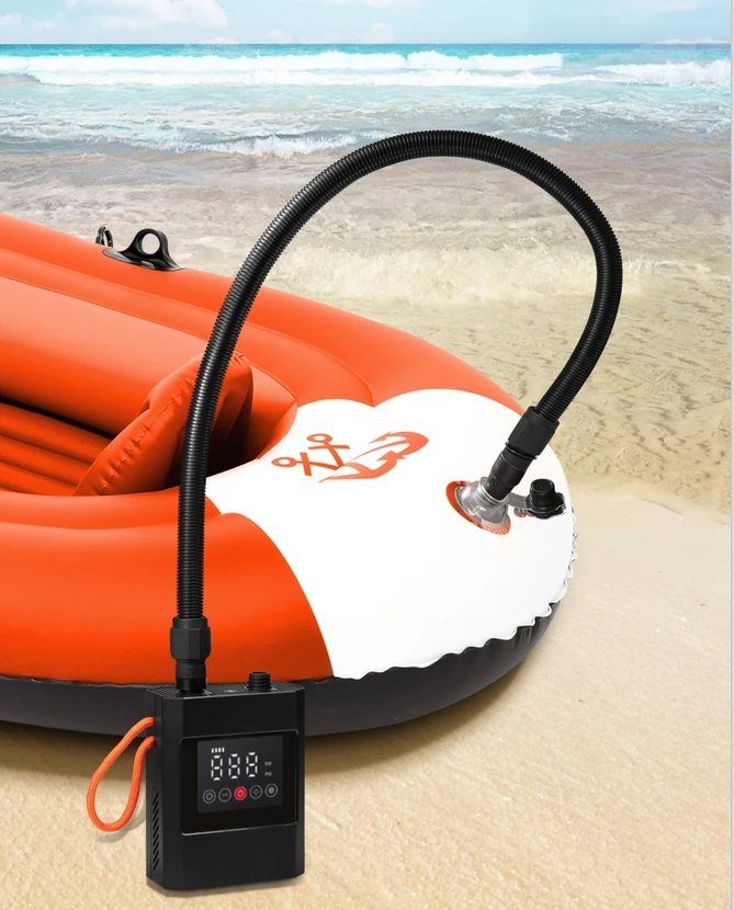 High Pressure Electric Air Pump LED Display Inflation Deflation for Inflatable Boat