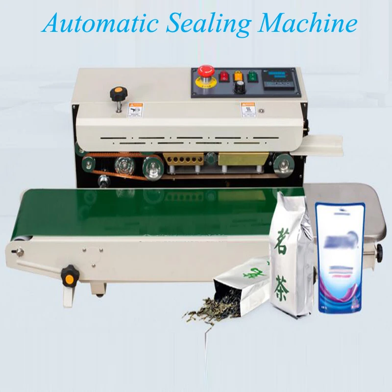 Automatic Film Sealing Machine Plastic Bag Foil Bag Packaging Machine FR-900C