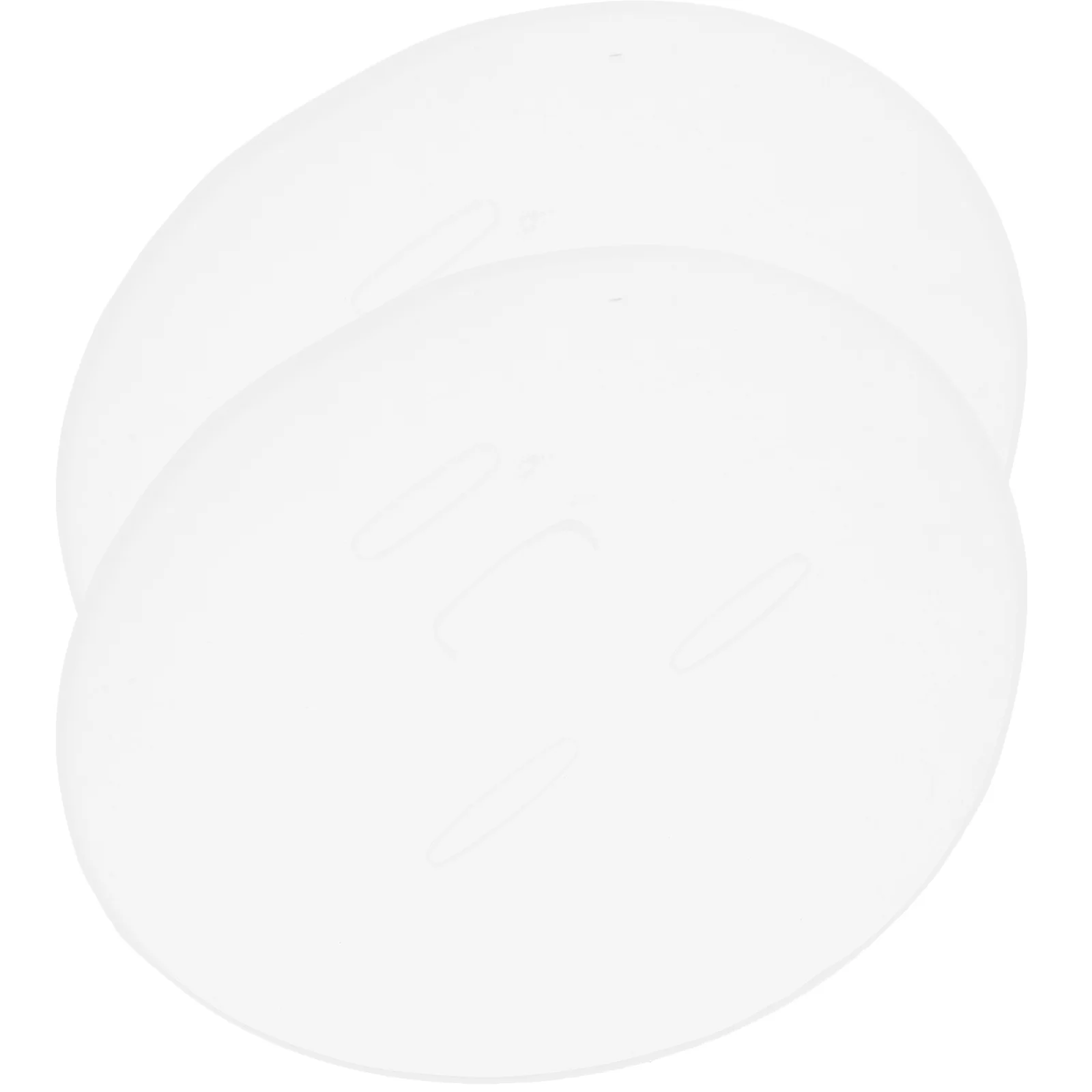 2 pezzi maschera fai da te stampo riutilizzabile vassoio in silicone maschera riutilizzabile stampo collagene viso salone domestico uso professionale cura della pelle