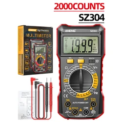 SZ305 SZ304 Digital Multimeter True RMS Hand-Multifunktions-Hochpräzisions-Tester NCV AC/DC Votage Ohm-Werkzeug