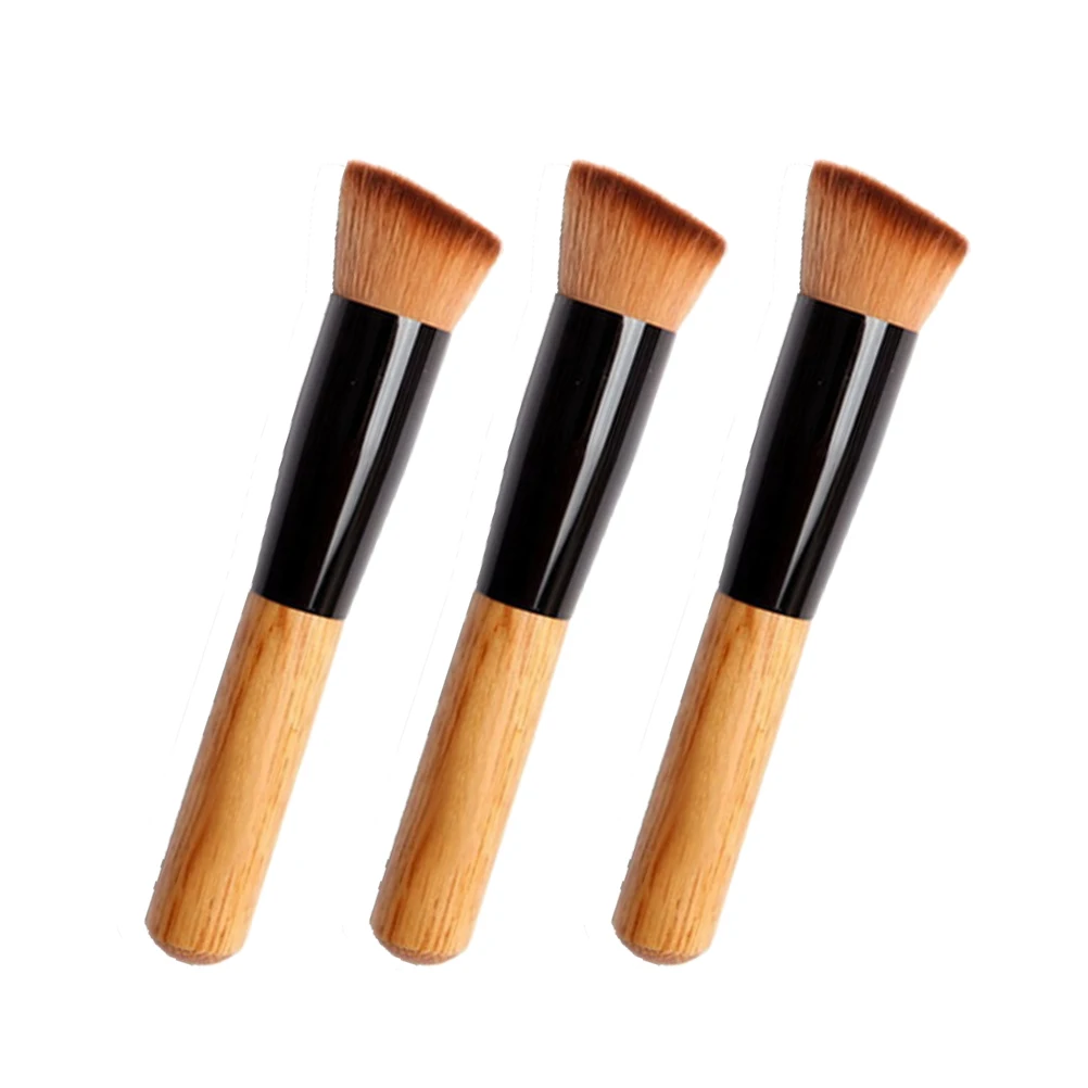 

3pcs Brushes Professional Women Accessories Blush Loose Powder Beauty Tools Eye Shadow Brushes Practical Gifts