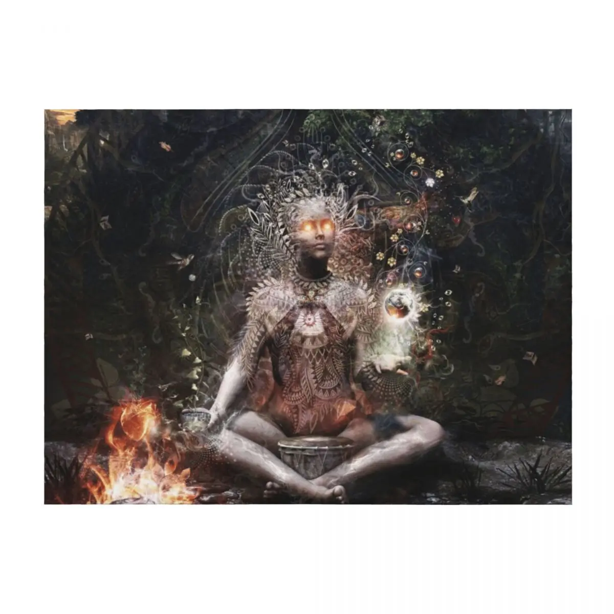 

Sacrament For The Sacred Dreamers Throw Blanket Giant Sofa Extra Large Throw Weighted Bed covers Blankets