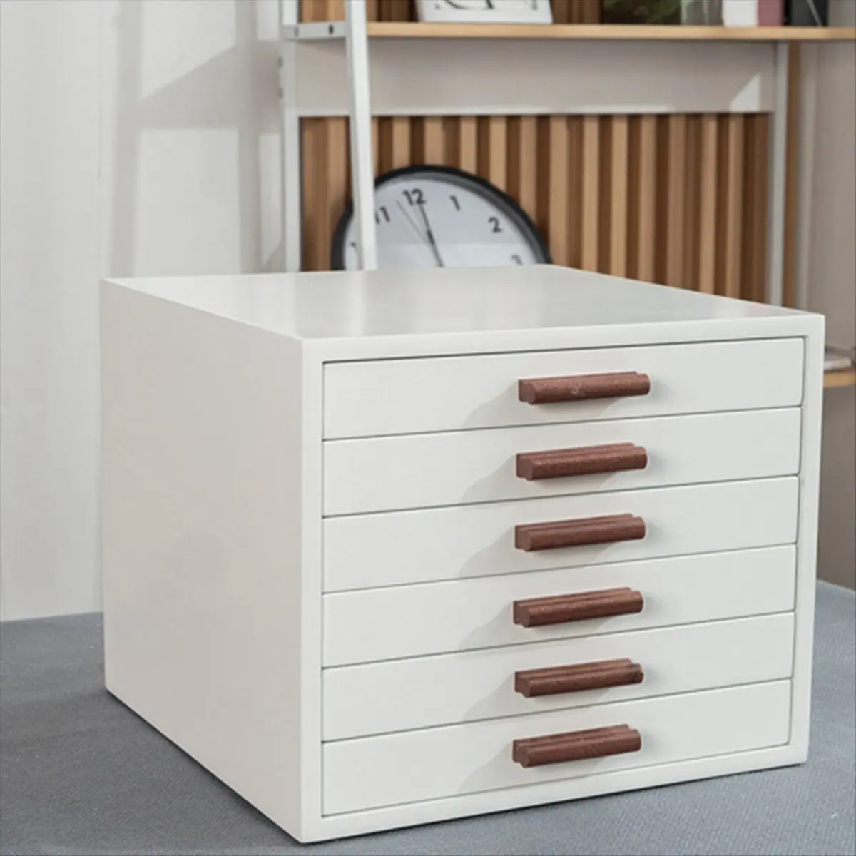 【Hoho】Multi Layer Jewelry Box for Jewelry Makeups Gifts Trinkets Organizer, Minimalist Storage Box, Wooden Jewelry Box