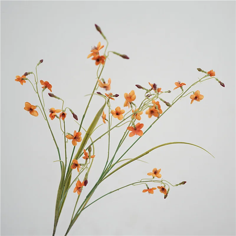 90 سنتيمتر الأوركيد الكراث الاصطناعي الزهور الزفاف قاعة الجدول ديكور المنزل زهرية الحلي زهرة ترتيبات اكسسوارات صور الدعائم #3