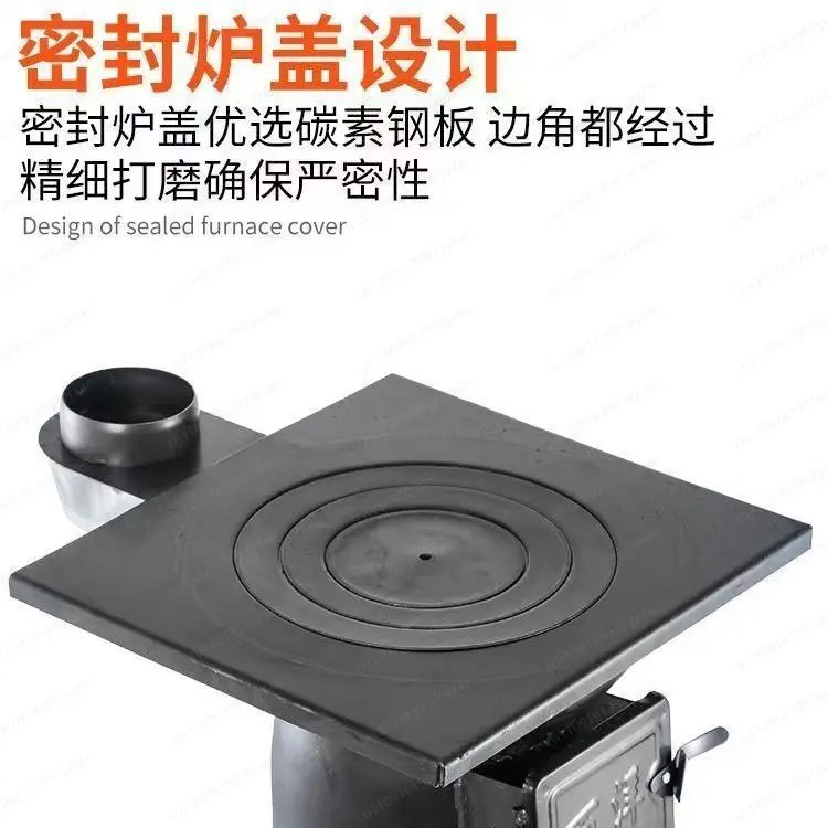 New type of heating stove firewood-coal dual-purpose firewood  Household indoor heating in winter Rural roasting stove Smokeless